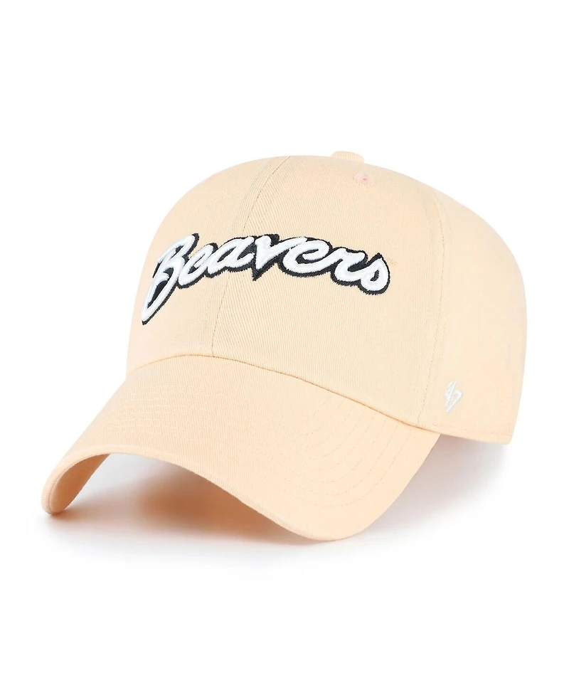'47 Brand Men's Cream Oregon State Beavers Clean Up Adjustable Hat