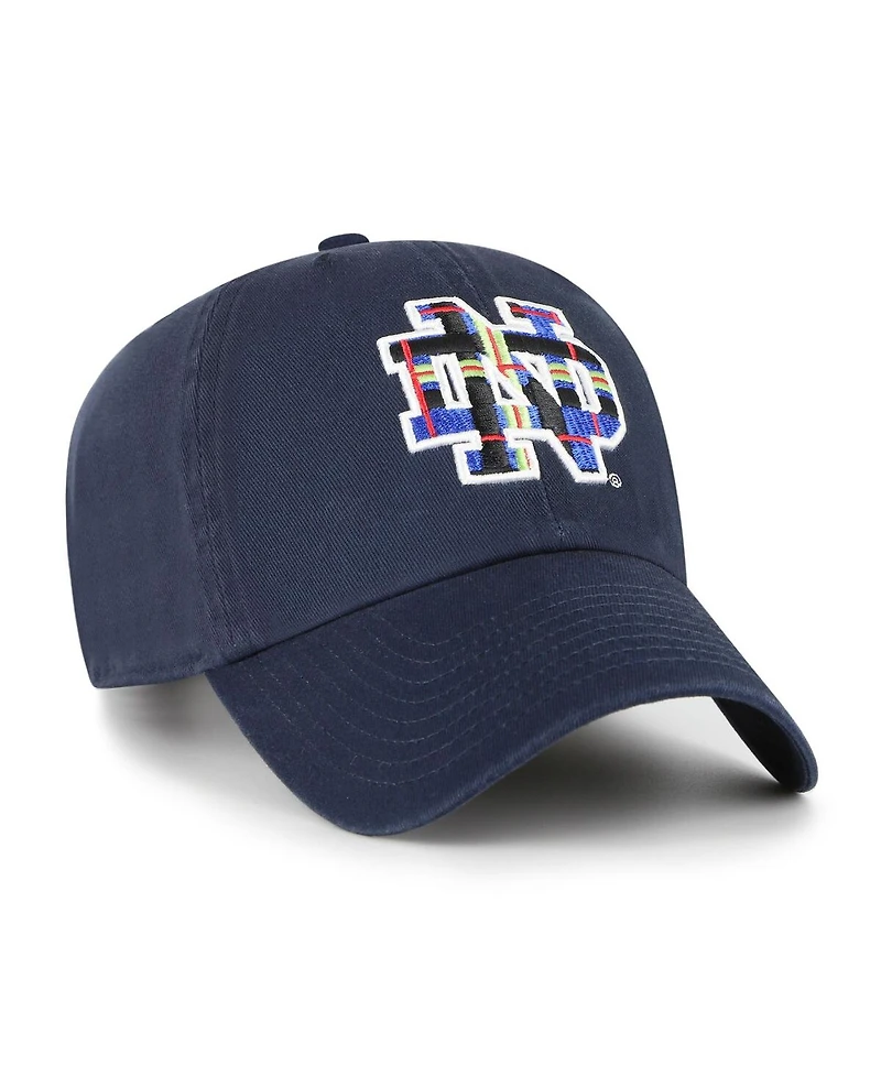 '47 Brand Men's Navy Notre Dame Fighting Irish Clean Up Adjustable Hat
