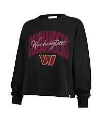 '47 Brand Women's Black Washington Commanders Muse Sydney Long Sleeve T-Shirt