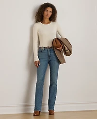 Lauren Ralph Petite Crew Neck Sweater