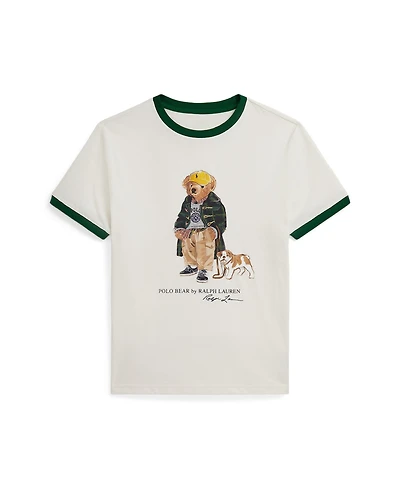 Polo Ralph Lauren Big Boys Bear Cotton Ringer T-Shirt