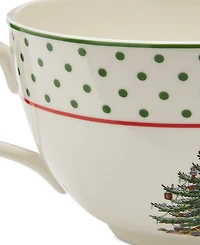 Spode Christmas Tree Polka Dot Jumbo Cup, 20 oz.