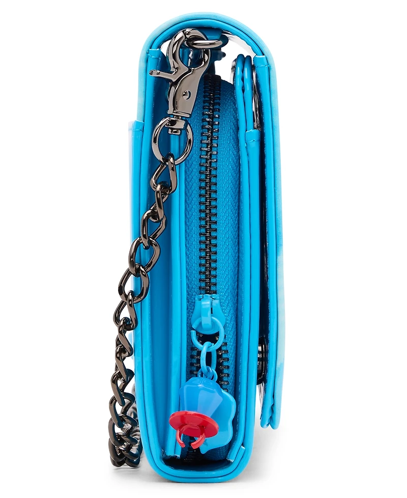 Betsey Johnson Ring Pop Patent Crossbody Wallet