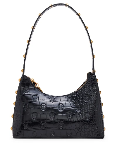 Betsey Johnson Headquarters Top Zipper Shoulder Bag