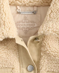 Jou Girls 4-8 Center-Front Button Jacket