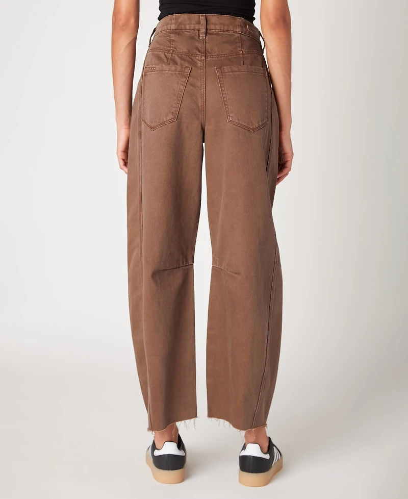 Blank Nyc Women's High Rise Barrel Jeans