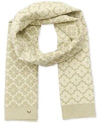 kate spade new york Spade Flower Tonal Scarf