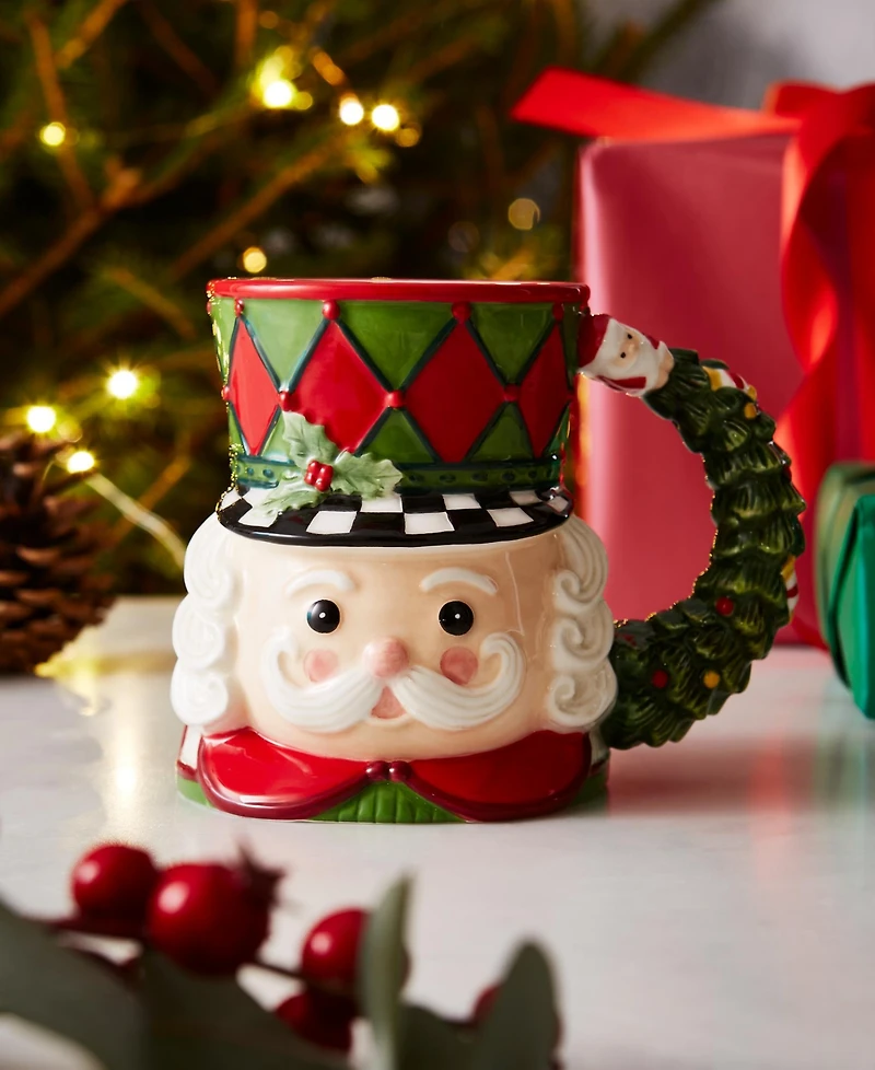 Spode Christmas Tree Nutcracker Toby Mug