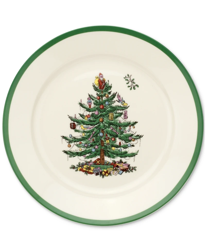 Spode Christmas Tree Luncheon Plate, 9"