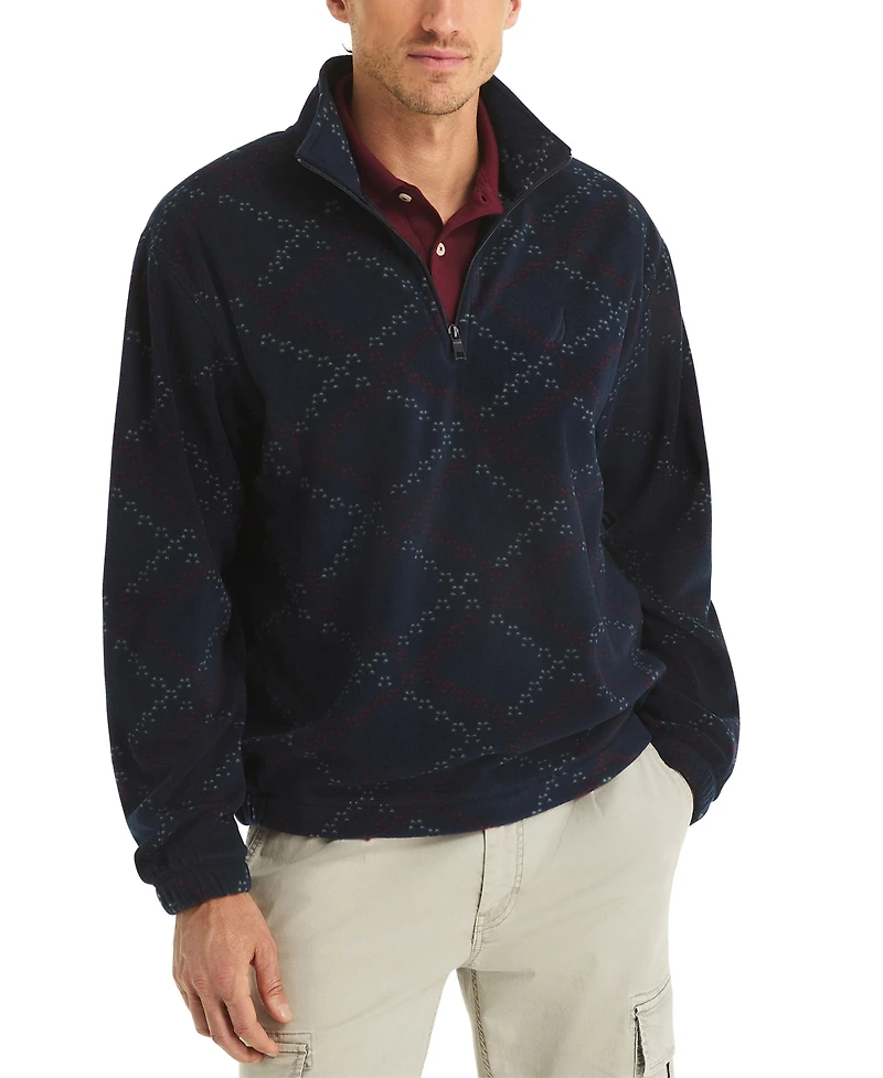 Nautica Men's Mock Neck Sweater