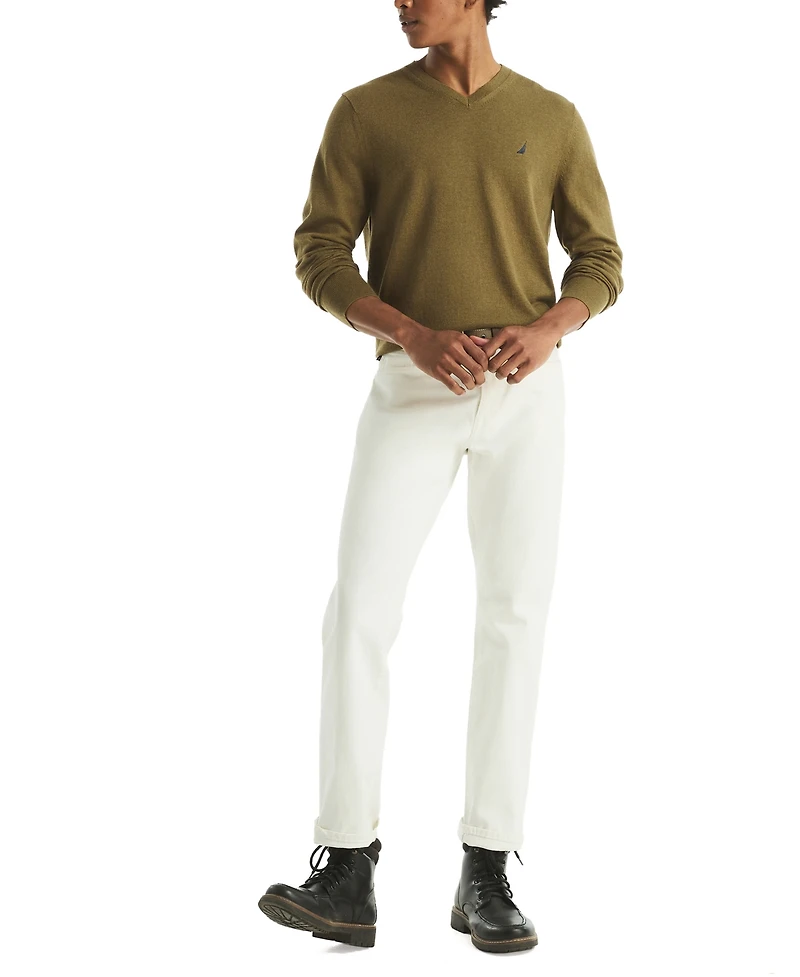 Nautica Men's Navtech Performance Classic-Fit Soft V-Neck Sweater