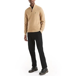 Nautica Men's Classic Fit Quarter Zip Sweater