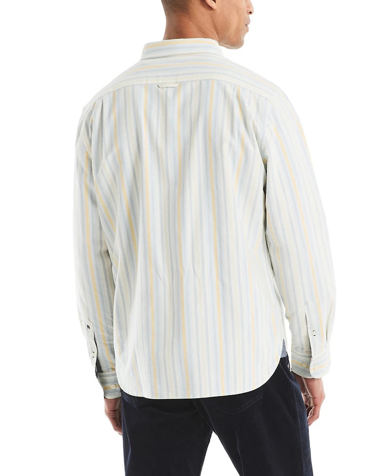 Nautica Men's Long Sleeve Button-Down Shirt