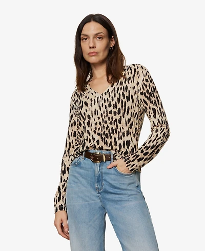 Sanctuary Women's Printed Long-Sleeve T-Shirt