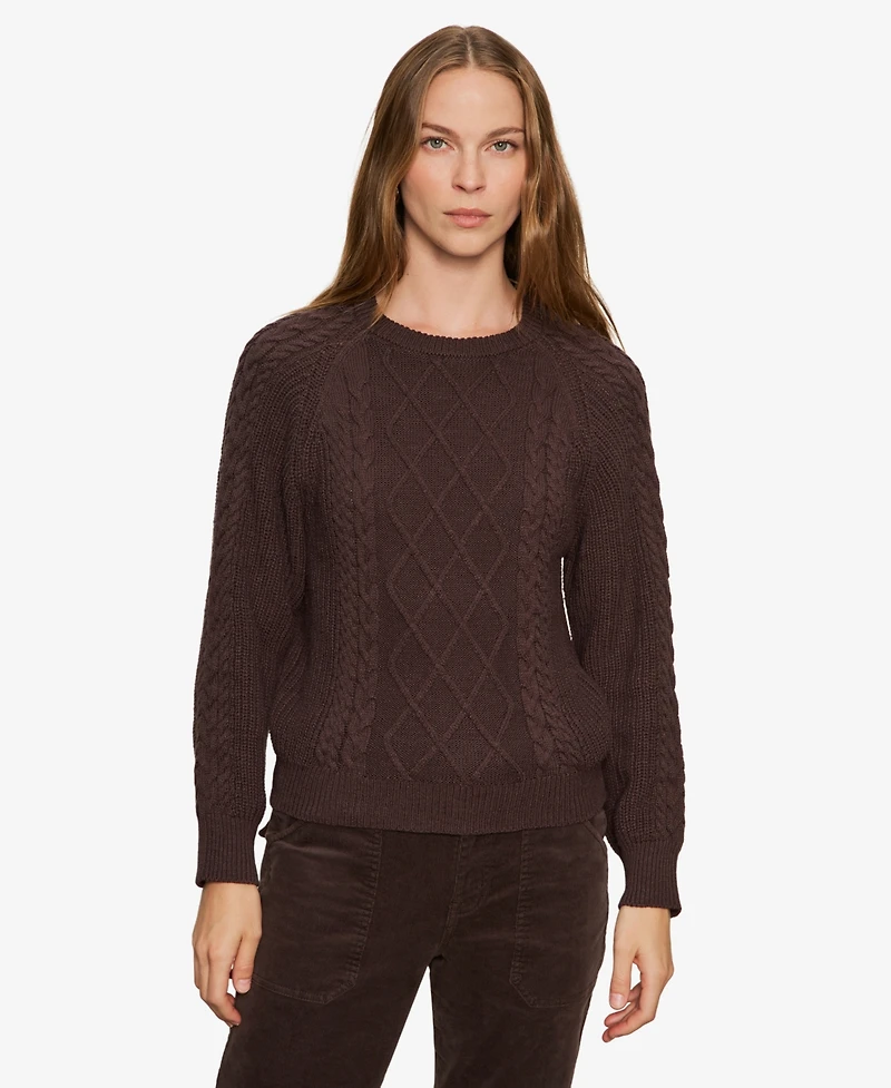 Sanctuary Women's Nomad Cable Popover Sweater