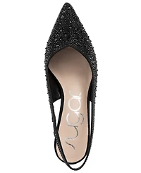 Sugar Women's Dazzy Slingback Rhinestone Dress Pumps