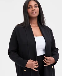 I.n.c. International Concepts Plus Size Structured Duster Cardigan, Macy's Exclusive