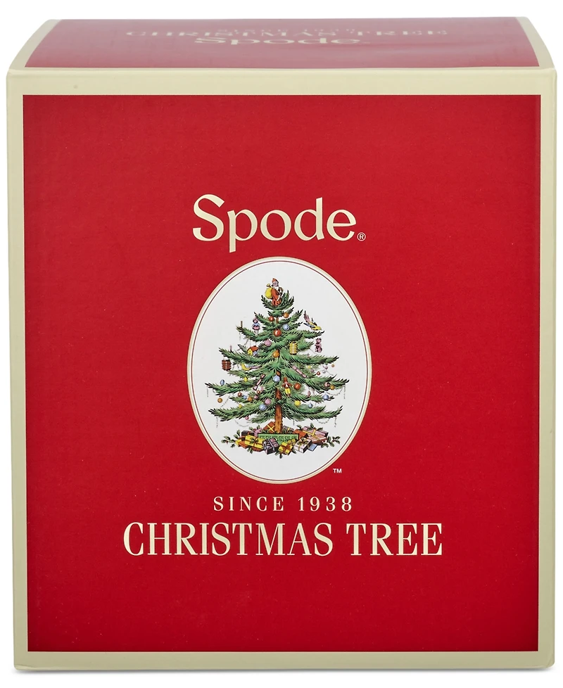 Spode Christmas Tree Stemless Wine Glasses, Set of 4