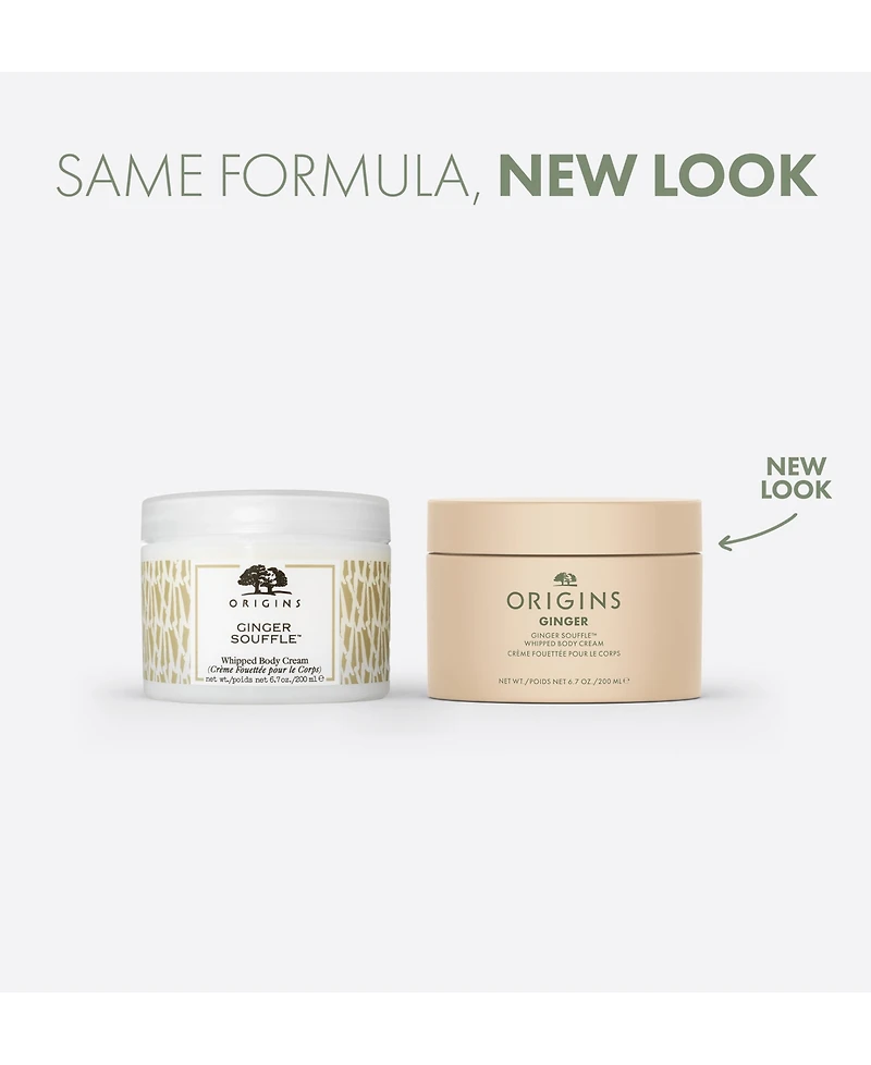 Origins Ginger Souffle Whipped Body Cream, 3.4 oz.