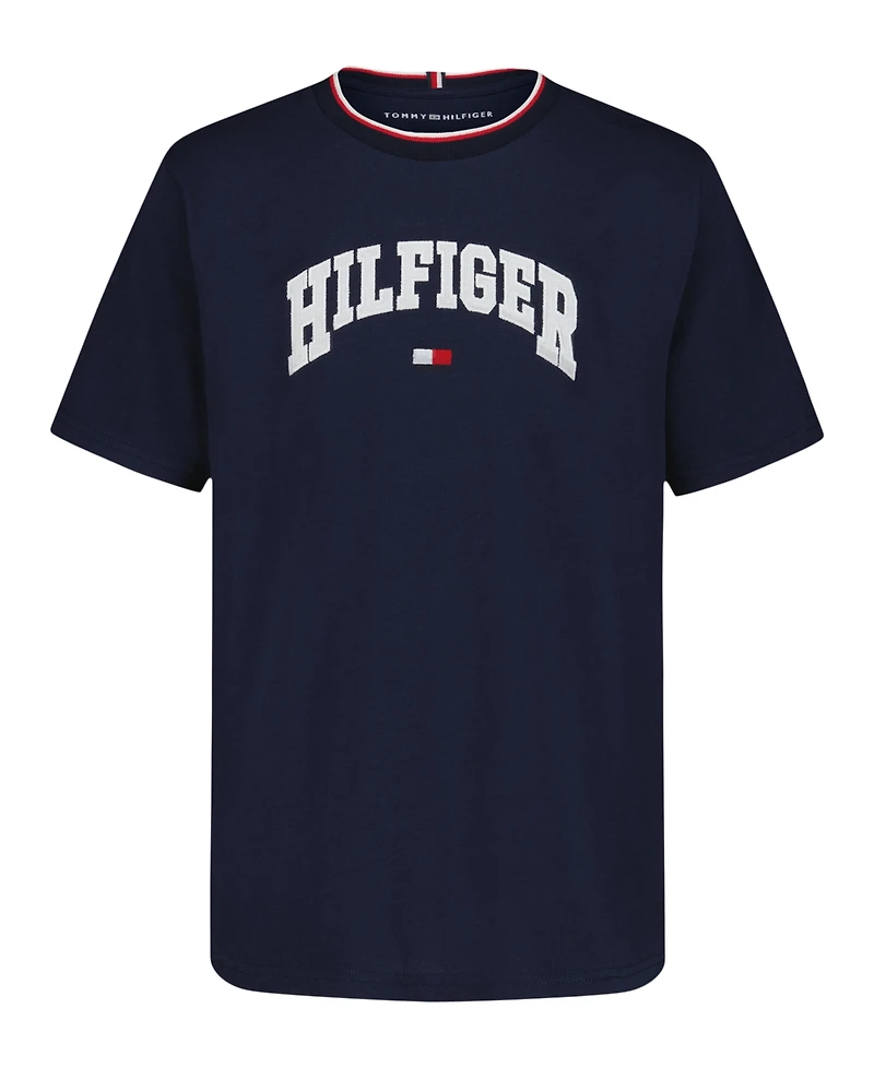 Tommy Hilfiger Big Boys S-xl Arch Short Sleeve T-Shirt