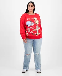 Disney Trendy Plus Pooh & Friends Holiday Crewneck Sweatshirt