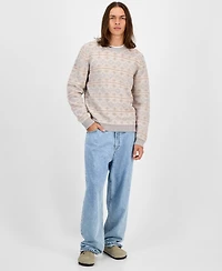 Sun + Stone Men's Archer Long-Sleeve Crewneck Sweater, Macy's Exclusive