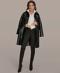 Donna Karan New York Women's Balmacaan Coat