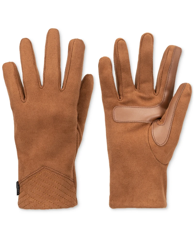 Isotoner Signature Women's Stretch Microsuede Gloves with SmarDRI and SmarTouch