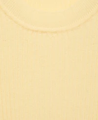 Mango Women's Ribbed Knit Top