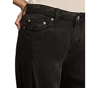 Lucky Brand Women's Liquid Denim Luxe Palazzo Jeans