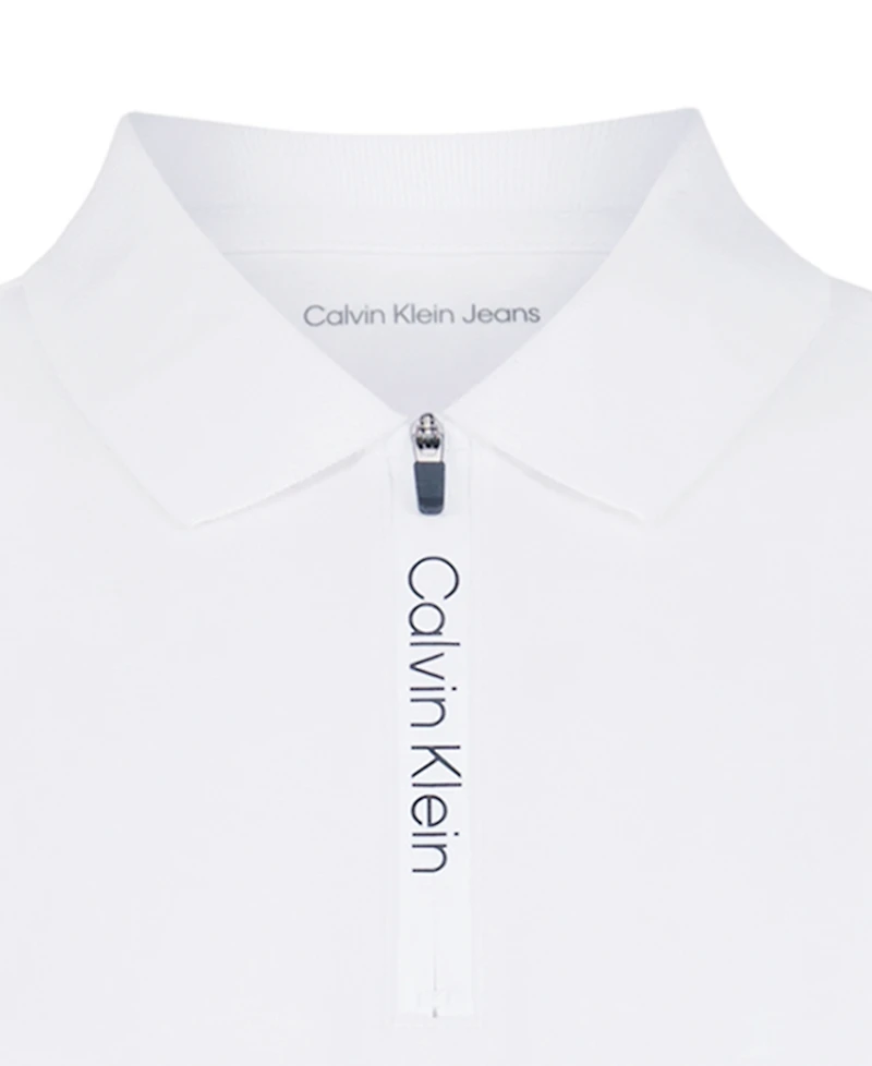 Calvin Klein Big Boys Short Sleeve Polo Shirt