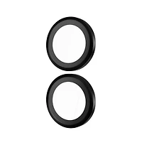 Case-Mate Aluminum Ring Camera Lens Glass Protector for Apple iPhone 16 / iPhone 16 Plus-Black