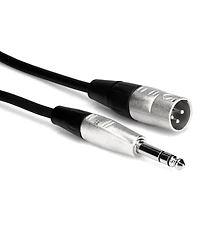 Hosa Technology Balanced 1/4" Trs Male to 3-Pin Xlr Male Audio Cable, 3'