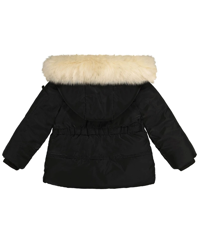 S Rothschild & Co Baby Girls Hooded Parka Jacket