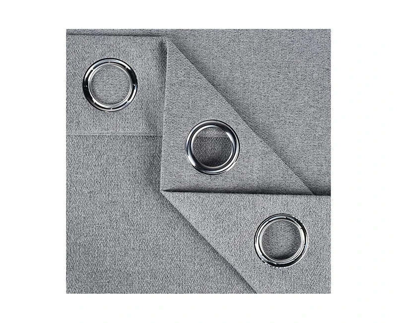 Superior Nyan 100% Blackout Machine Washable Curtains, Set of 2 Panels