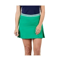 Sofibella Women's Green Spirit 16 Inch Zen Golf Skort