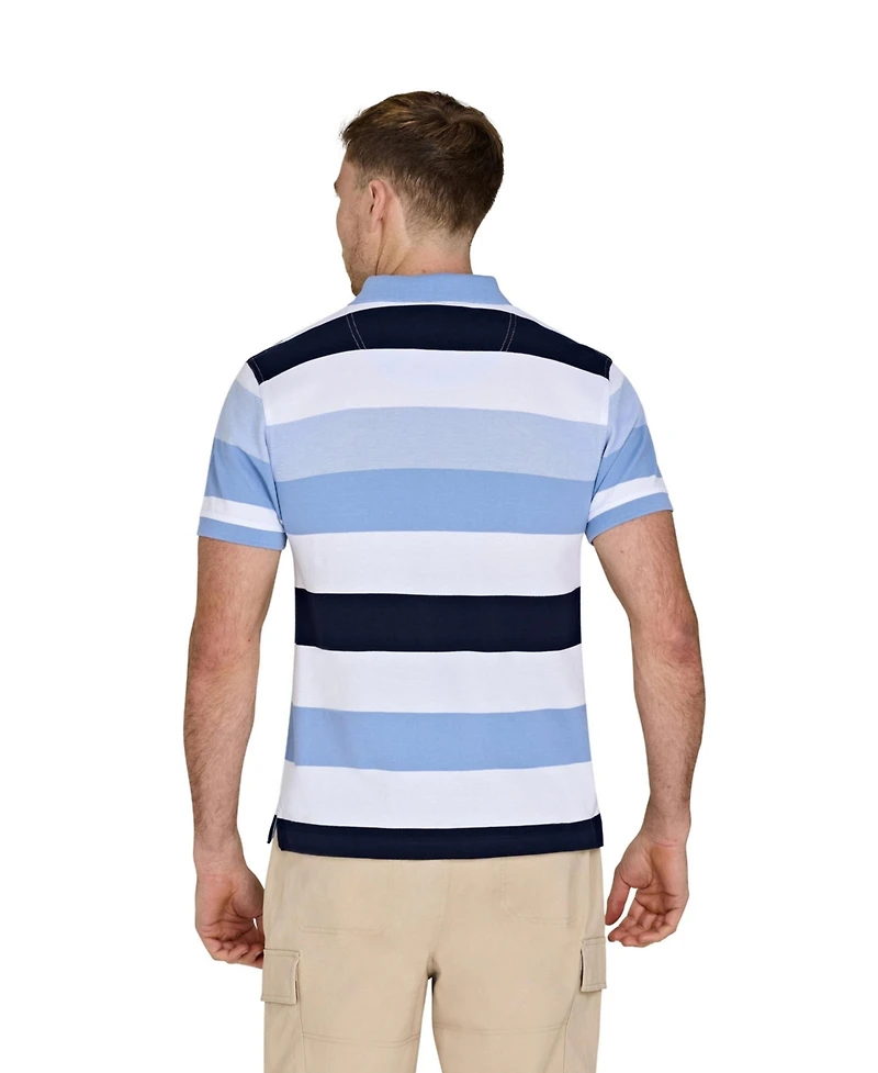 Raging Bull Birdseye Hoop Pique Polo