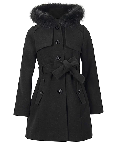 S Rothschild & Co Big Girls Belted Trench Coat