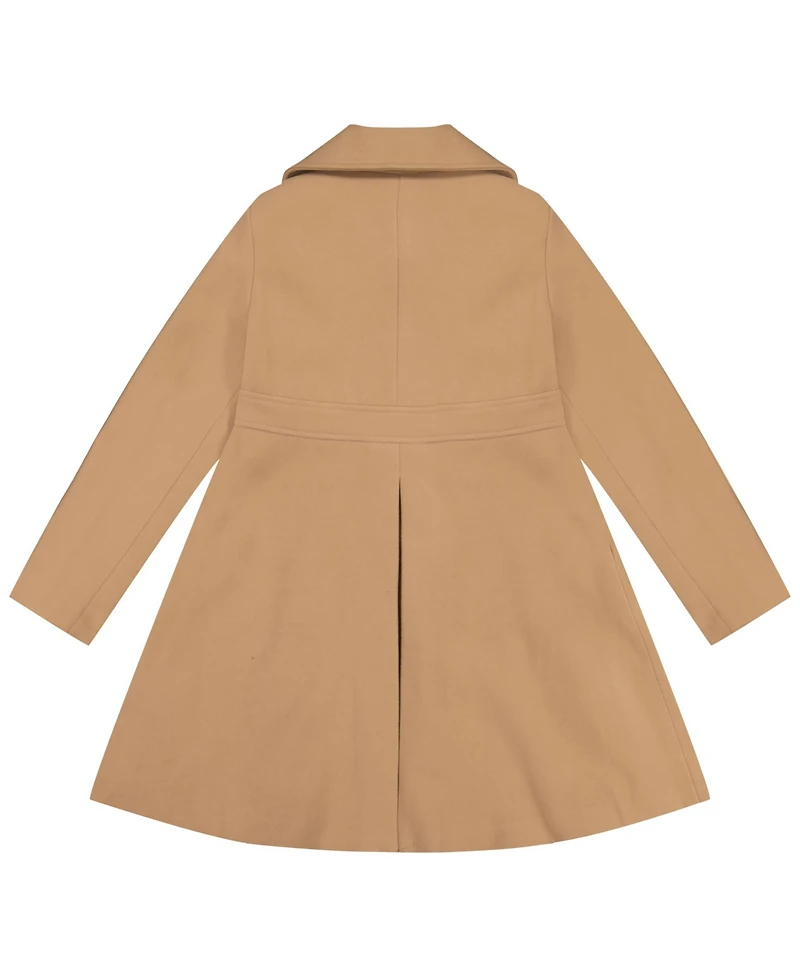 S Rothschild & Co Big Girls Notch Collar Coat