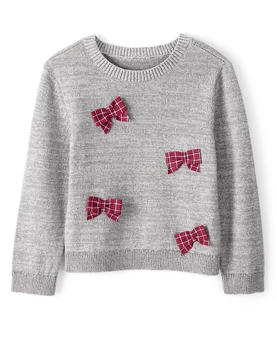 Carter's Toddler Girls Bow Long Sleeve Sweater
