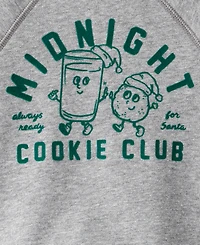 Carter's Toddler Boys Midnight Cookie Club Long Sleeve Pullover Sweatshirt