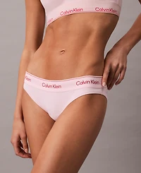 Calvin Klein Women's Ck Icon Cotton Modal Bikini Underwear QF8520