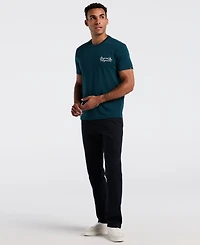 Original Penguin Men's Graphic Poker Scene Short Sleeve Jersey T-Shirt