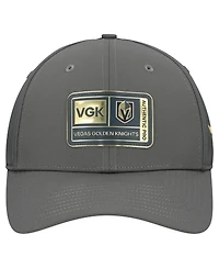 Fanatics Men's Gray Vegas Golden Knights Authentic Pro Training Camp Flex Hat