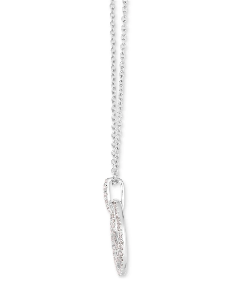 Le Vian Vanilla Diamond Triple Circle 18" Pendant Necklace (3/4 ct. t.w.) in Platinum