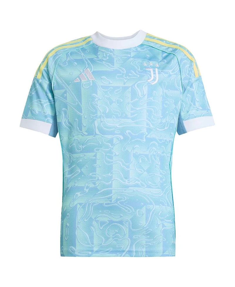 Adidas Big Boys and Girls Blue Juventus 2025/26 Away Replica Jersey