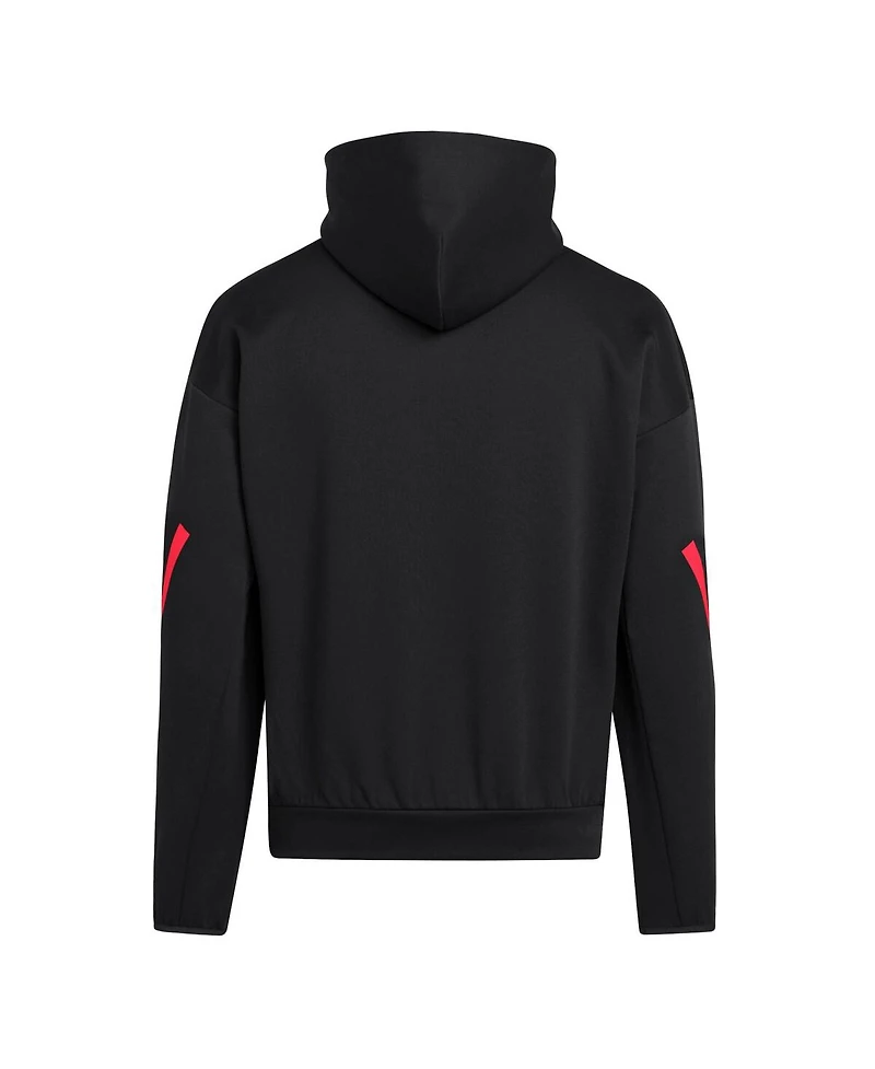Adidas Men's Black Texas Tech Red Raiders Z.n.e. Pullover Hoodie