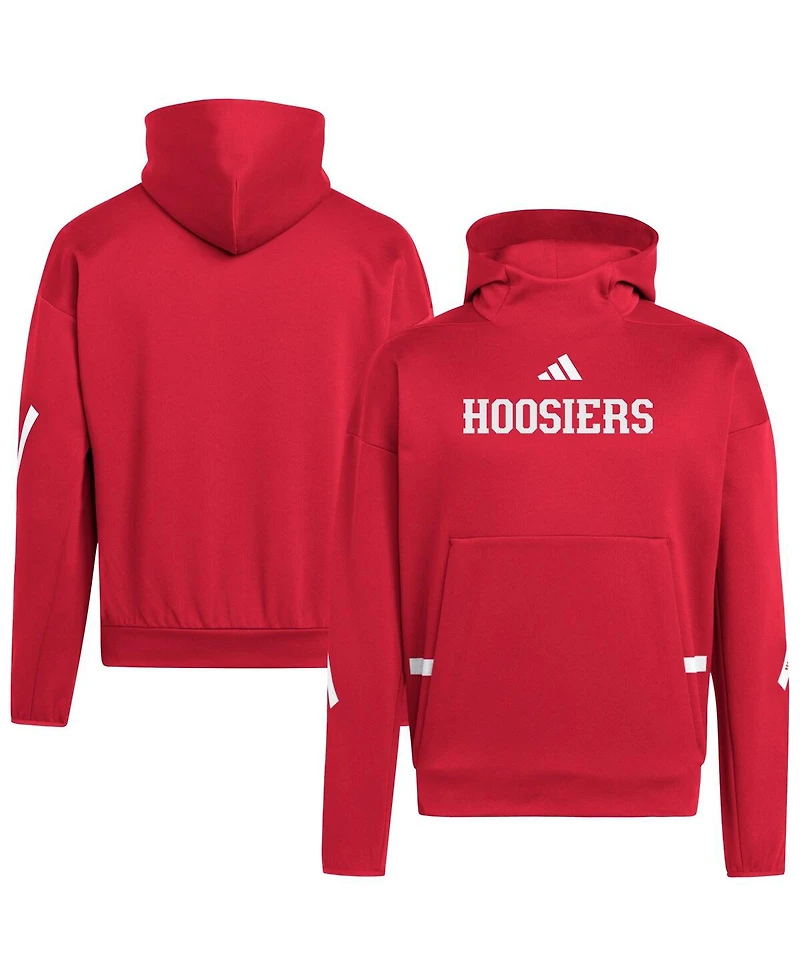 Adidas Men's Crimson Indiana Hoosiers Z.n.e. Pullover Hoodie