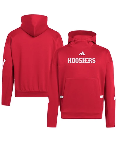 Adidas Men's Crimson Indiana Hoosiers Z.n.e. Pullover Hoodie