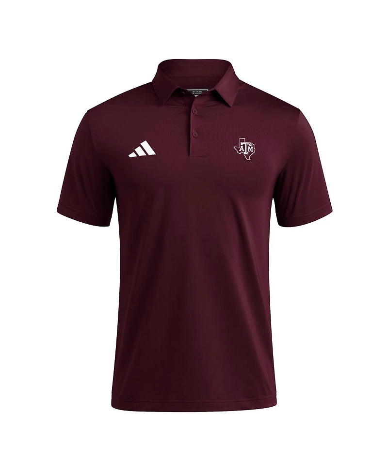 Adidas Men's Maroon Texas A&M Aggies Ultimate 365 Polo Shirt